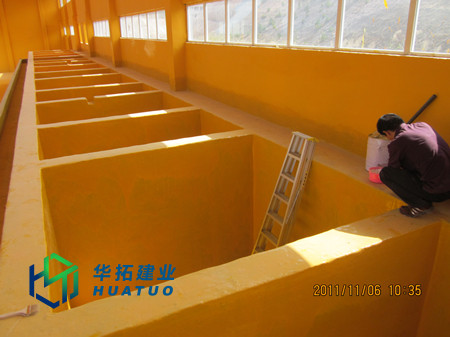 电镀酸洗车间玻璃钢防腐涂装